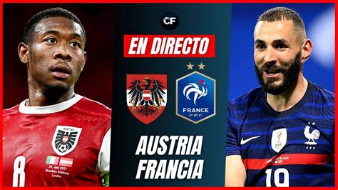 francia vs austria en vivo